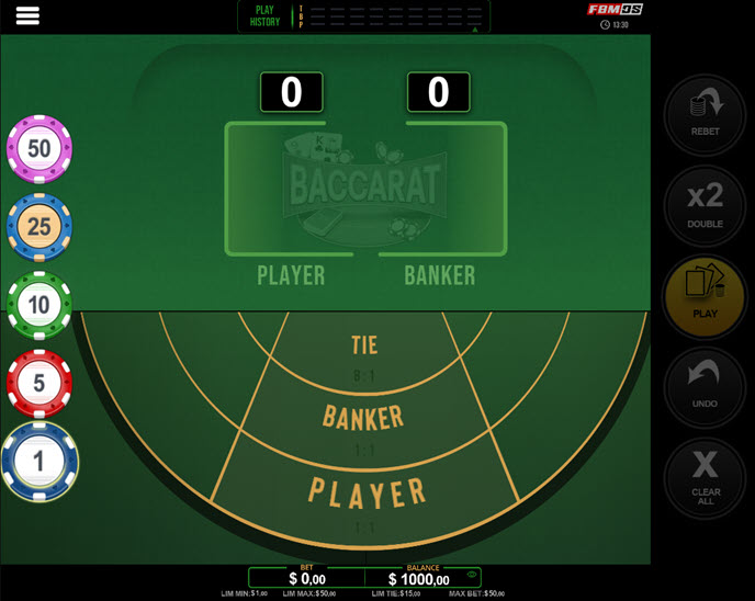 Top+Plus Baccarat