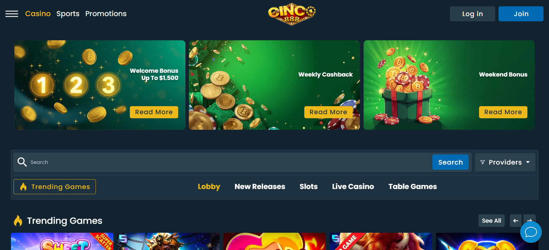 Cinco888 Casino