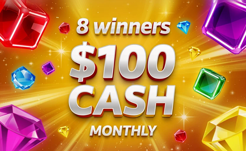 Weekly cash giveaway for the 4LUCK community