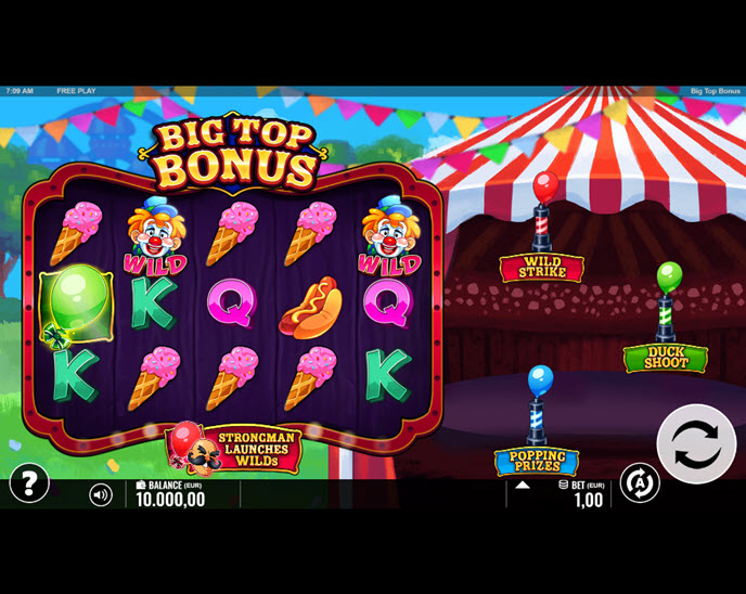 Big Top Bonus